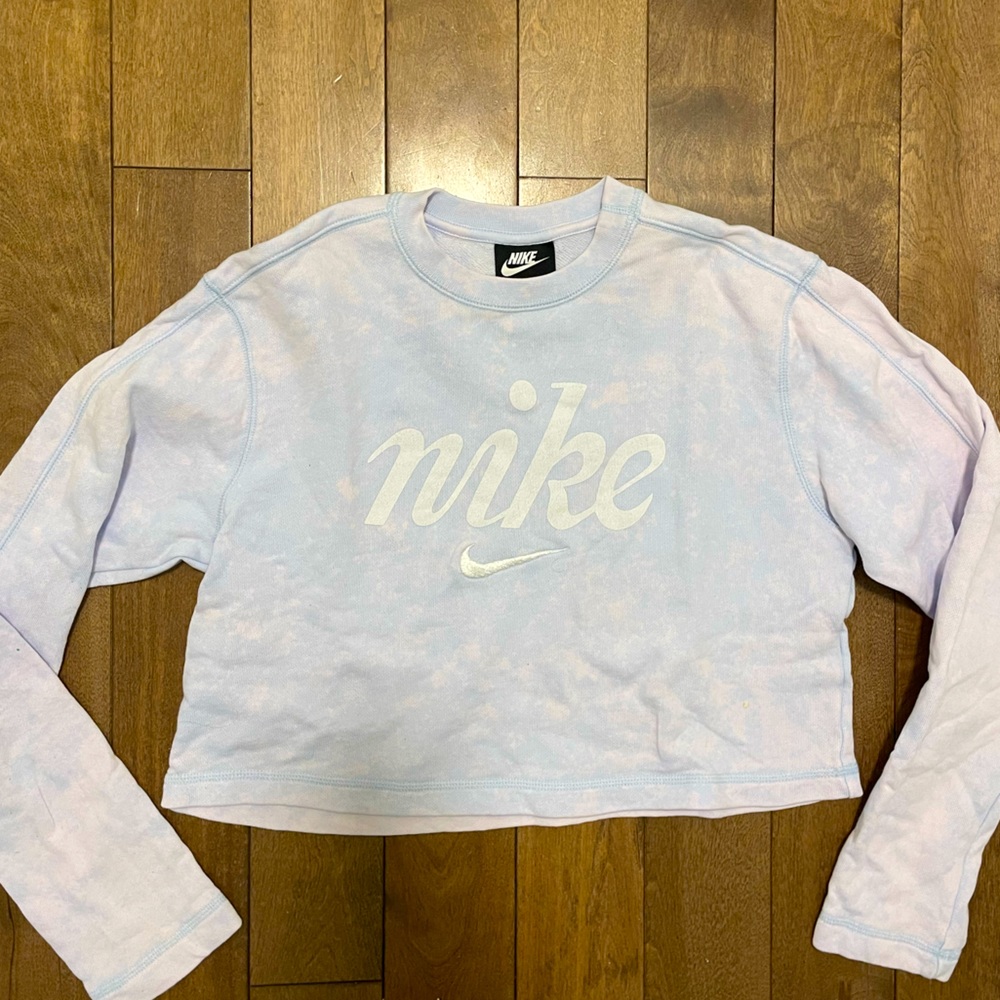 Tie Dye Nike Crop Top